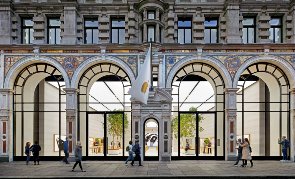 Apple Store at Regent Street, London