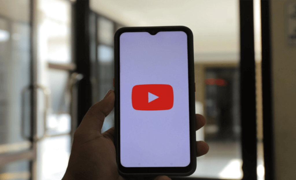 YouTube on phone app